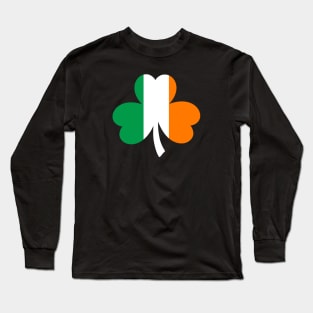 Shamrock - Flag - St. Patricks Day Long Sleeve T-Shirt